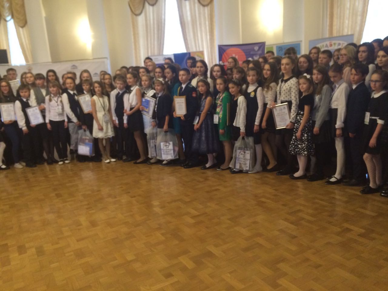 Общее фото всех участников Всероссийского конкурса сочинений